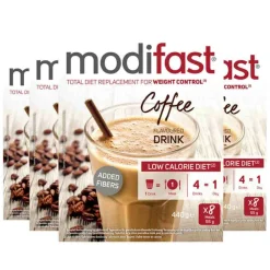 Dranken<Modifast 4x Intensive Milkshake Koffie 8 x 55 gr