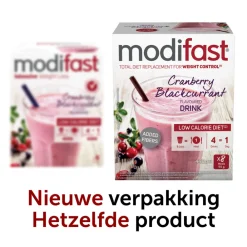 Clearance 4x Intensive Milkshake Cranberry 8 x 55 gr Dranken