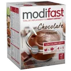 New 4x Intensive Pudding Chocolade 8 x 55 gr Maaltijdvervangers