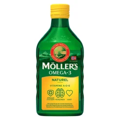 2x Omega-3 Naturel 250 ml^Mollers Hot