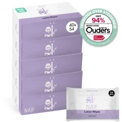 Babydoekjes<Naif 5x Baby & Kids Lotion Billendoekjes Plasticvrij 8x54 = 432 stuks