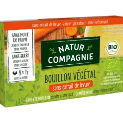 12x Groentebouillon Glutenvrij Bio 8 stuks^Natur Compagnie Outlet