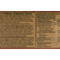 Soepen & Sauzen|Glutenvrij<Natur Compagnie 12x Kippenbouillon Glutenvrij Bio 8 stuks