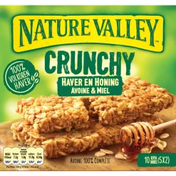 6x Crunchy Haver en Honing 5x2 stuks Lactosevrij|Snacks & Tussendoortjes