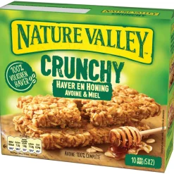 6x Crunchy Haver en Honing 5x2 stuks Lactosevrij|Snacks & Tussendoortjes