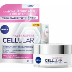 3x Cellular Filler Dagcrème Anti-Age SPF 15 50 ml^NIVEA Discount
