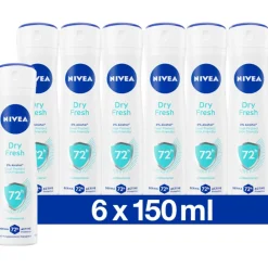 Deodorant<NIVEA 6x Deodorant Spray Dry Fresh 150 ml