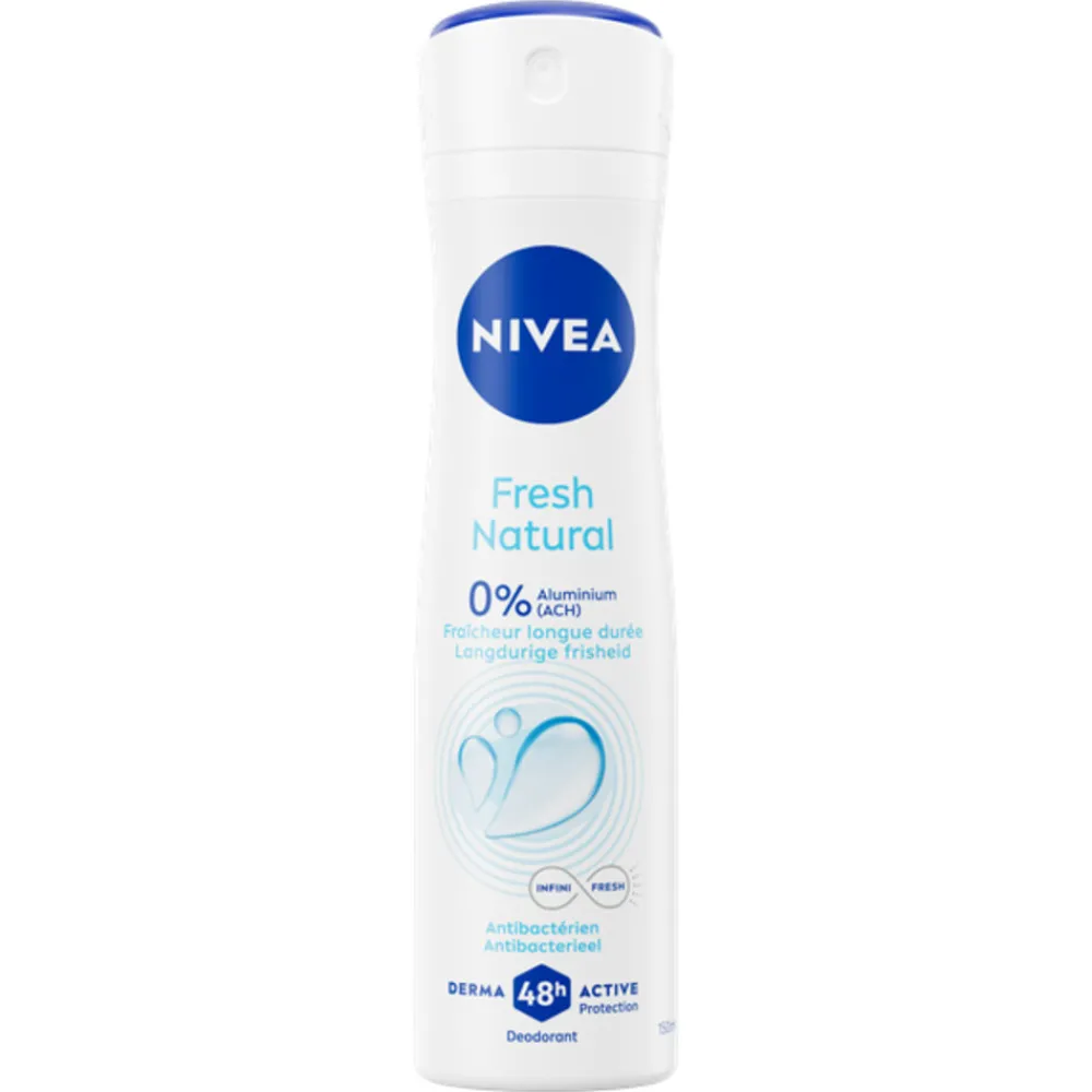 Deodorant<NIVEA 6x Deodorant Spray Fresh Natural 150 ml