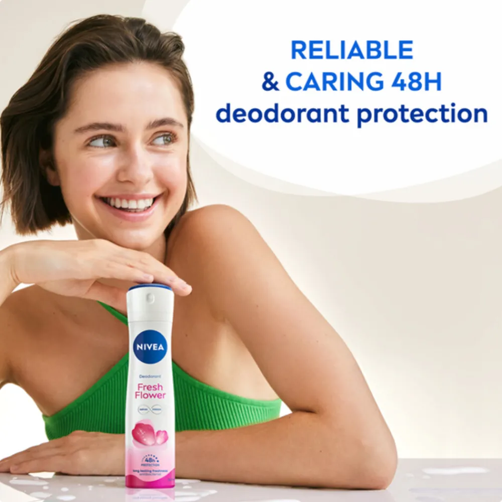 Deodorant<NIVEA 6x Deodorant Spray Fresh Flowers 150 ml