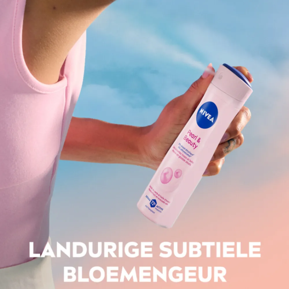 6x Deodorant Spray Pearl & Beauty 150 ml Deodorant