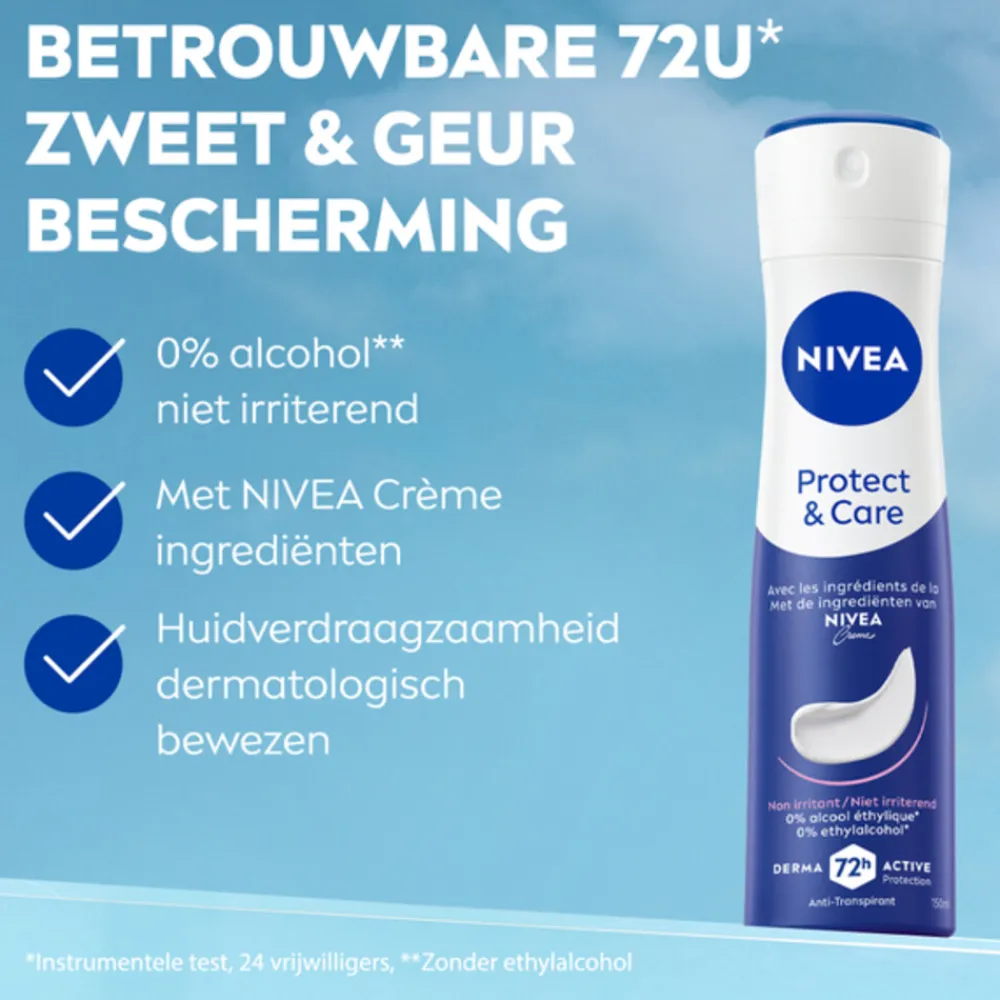 6x Deodorant Spray Protect & Care 150 ml^NIVEA Outlet