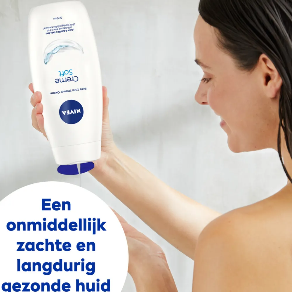 6x Douchecrème Soft 500 ml^NIVEA