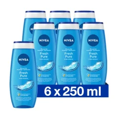 6x Douchegel Fresh Pure 250 ml^NIVEA Outlet