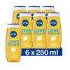Bad & Douche<NIVEA 6x Douchegel Love Sunshine 250 ml