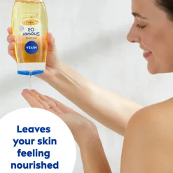 Bad & Douche<NIVEA 6x Doucheolie Rich Caring 200 ml