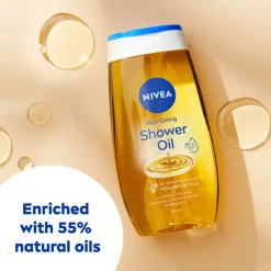 Bad & Douche<NIVEA 6x Doucheolie Rich Caring 200 ml