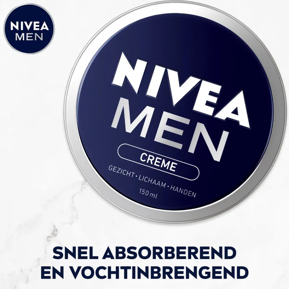 5x Crème Blik 150 ml^NIVEA Men New