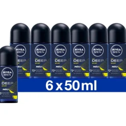 Best 6x Deodorant Roller Deep Sport 50 ml Deodorant