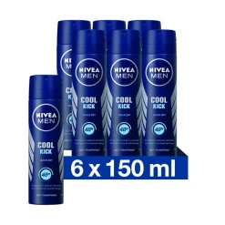 Deodorant<NIVEA Men 6x Deodorant Spray Cool Kick 150 ml