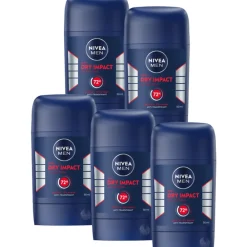 Deodorant<NIVEA Men 5x Deodorent Stick Dry Impact 50 ml