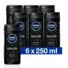 6x Douchegel Deep Clean 250 ml^NIVEA Men New