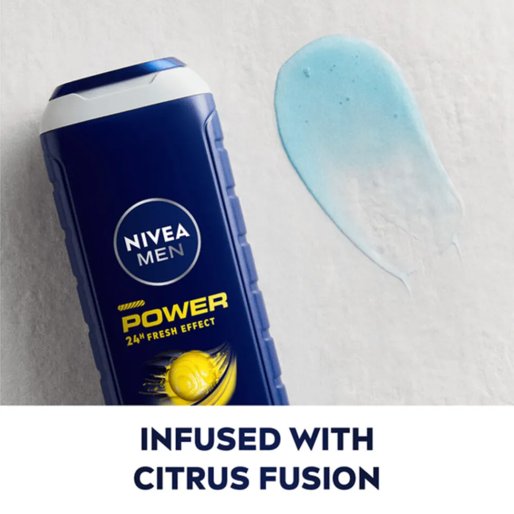 6x Douchegel Power Refresh 250 ml^NIVEA Men Outlet
