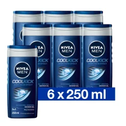 Bad & Douche<NIVEA Men 6x Douchegel Protect & Care 250 ml