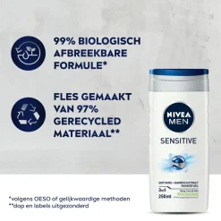 6x Douchegel Sensitive 250 ml^NIVEA Men Sale