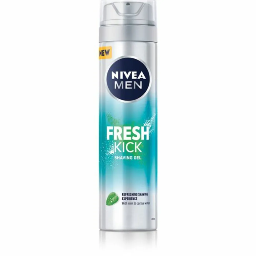 Scheren & Ontharen<NIVEA Men 6x Scheergel Fresh Kick 200 ml
