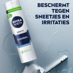 6x Scheergel Sensitive 200 ml^NIVEA Men