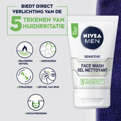 6x Sensitive Face Wash 100 ml^NIVEA Men