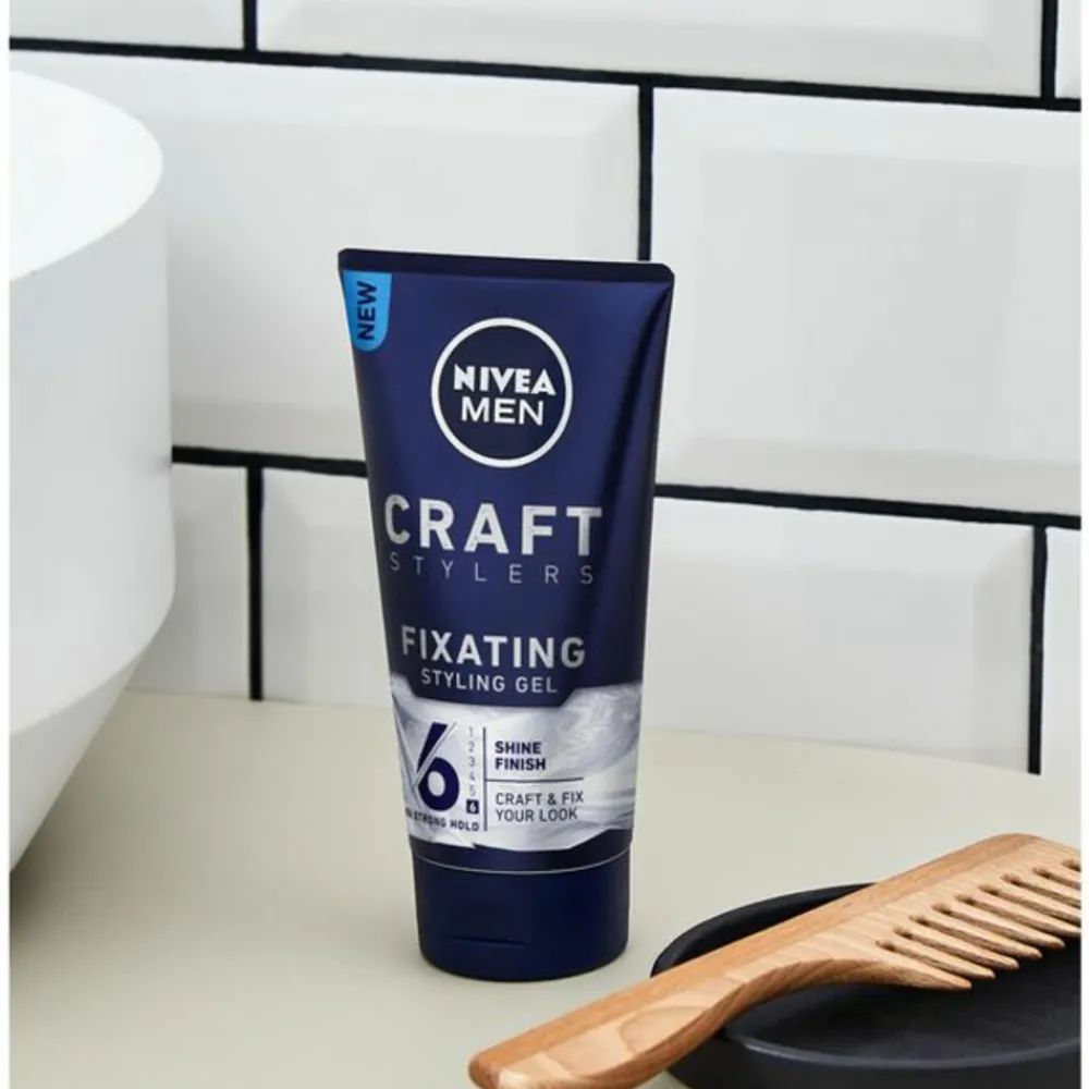 Haarstyling<NIVEA Men 6x Styling Shine Gel 150 ml