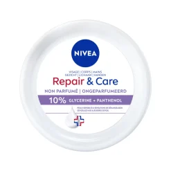 Huidverzorging<NIVEA 6x Repair & Care Bodycrème Sensitive 400 ml