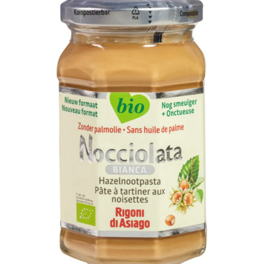 6x Hazelnootpasta Wit 250 gr^Nocciolata Outlet