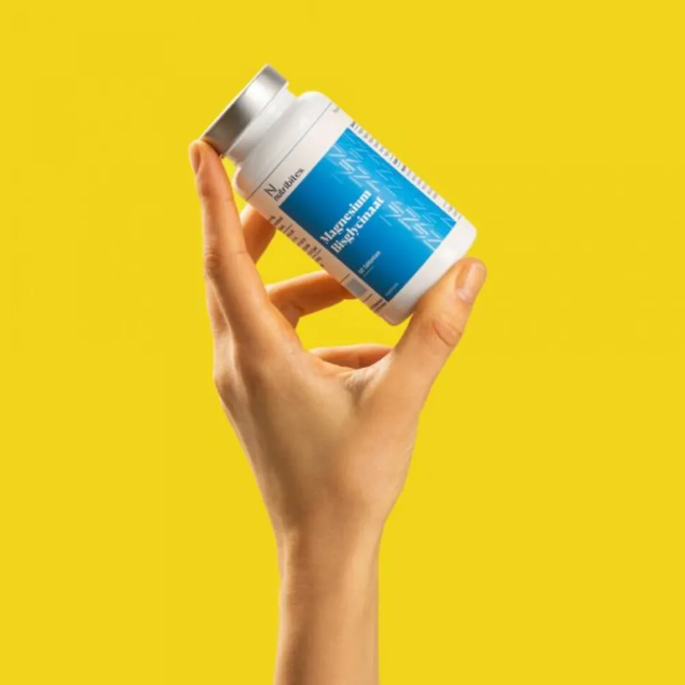 2x Magnesium Bisglycinaat 60 tabletten^Nutribites Outlet