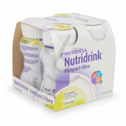 Dranken|Glutenvrij<Nutricia 3x Nutridrink Fiber Vanille 4 x 200 ml