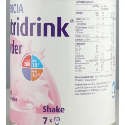 Discount 3x Nutridrink Poeder Aarbei 335 gr Medische Voeding