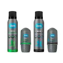 6x Deodorant Spray For Men Dry Protection 150 ml^Odorex New