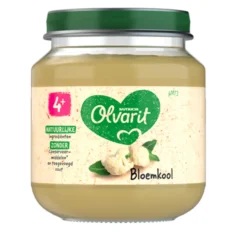 Baby & Peutervoeding<Olvarit 6x 1e Groentehapje 4m Bloemkool 125 gr
