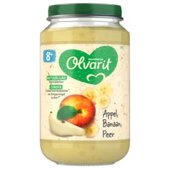 Baby & Peutervoeding<Olvarit 6x Fruithapje 8m Appel Banaan Peer 200 gr