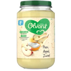 Baby & Peutervoeding<Olvarit 6x Fruithapje 8m Peer Appel Yoghurt 200 gr