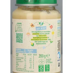 Baby & Peutervoeding<Olvarit 6x Fruithapje 8m Peer Appel Yoghurt 200 gr