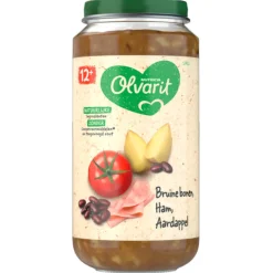 6x Maaltijd 12m Bruine bonen Ham Aardappel 250 gr^Olvarit Online