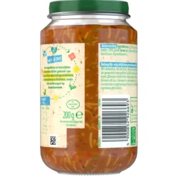 Baby & Peutervoeding<Olvarit 6x Maaltijd 8m Spaghetti Bolognese 200 gr