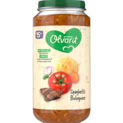 Baby & Peutervoeding<Olvarit 6x Maaltijd 15m Spaghetti Bolognese 250 gr