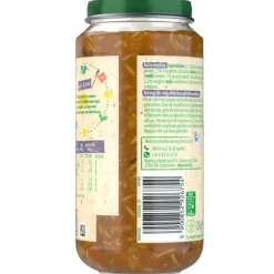 6x Maaltijd 15m Vegetarische pasta Courgette Mozzarella 250 gr^Olvarit Clearance