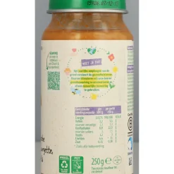 6x Maaltijd 15m Vegetarische pasta Courgette Mozzarella 250 gr^Olvarit Clearance