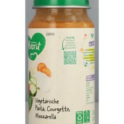6x Maaltijd 15m Vegetarische pasta Courgette Mozzarella 250 gr^Olvarit Clearance
