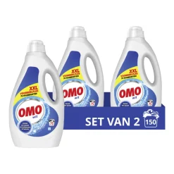 Hot 2x Vloeibaar Wasmiddel Wit 75 Wasbeurten 3750 ml Wasmiddel