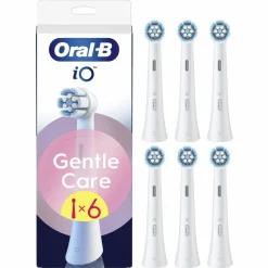 Best 6x Opzetborstels iO Gentle Care Wit 6 stuks Tandenborstels